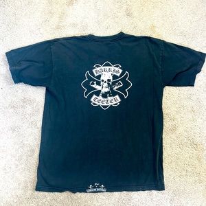 Vintage Chrome Hearts x Foti Harris Teeter Skull t-shirt